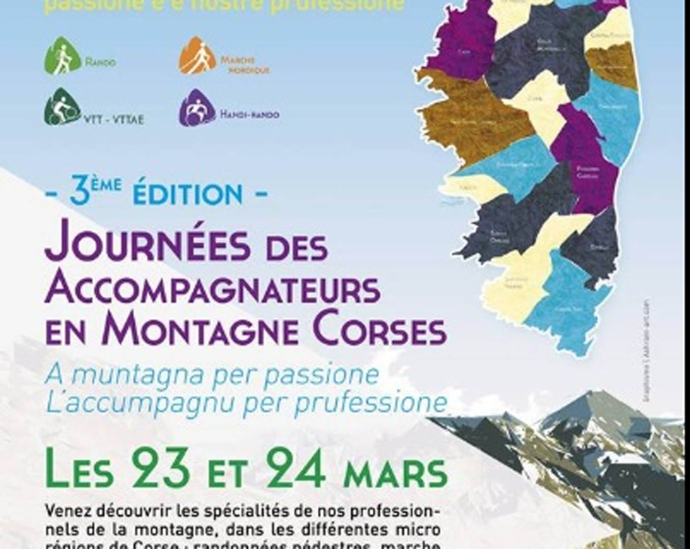 Journee Des Accompagnateurs En Montagne Corses Sortie Gratuite Avec Trekors Dimanche 24 Mars 19 Office De Tourisme De Zonza Sainte Lucie De Porto Vecchio Corse Du Sud